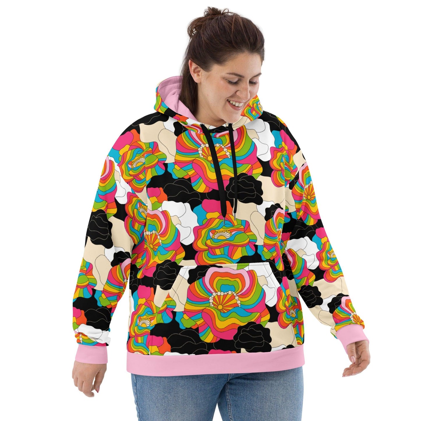 RAINBOW POPPY - Hoodie | SHALMIAK