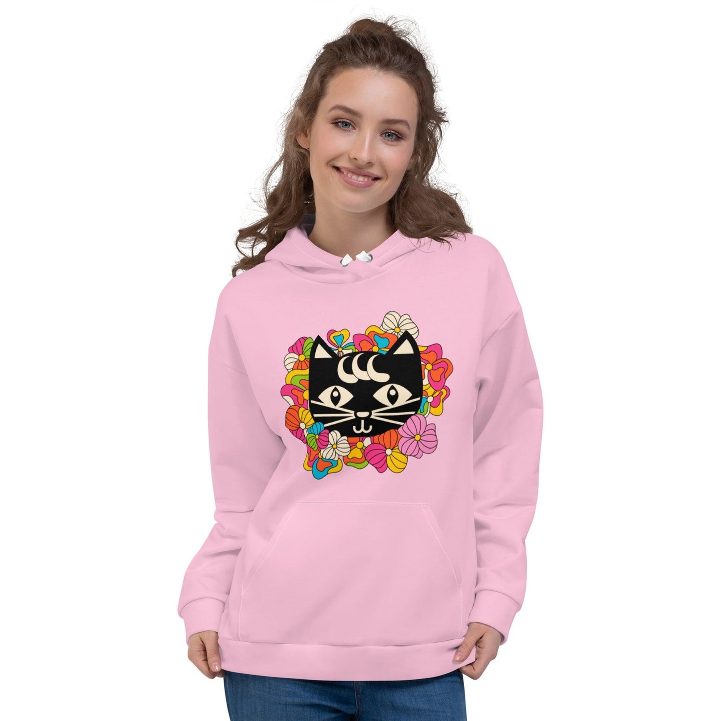 MAGICAT pink (just cat) - Hoodie
