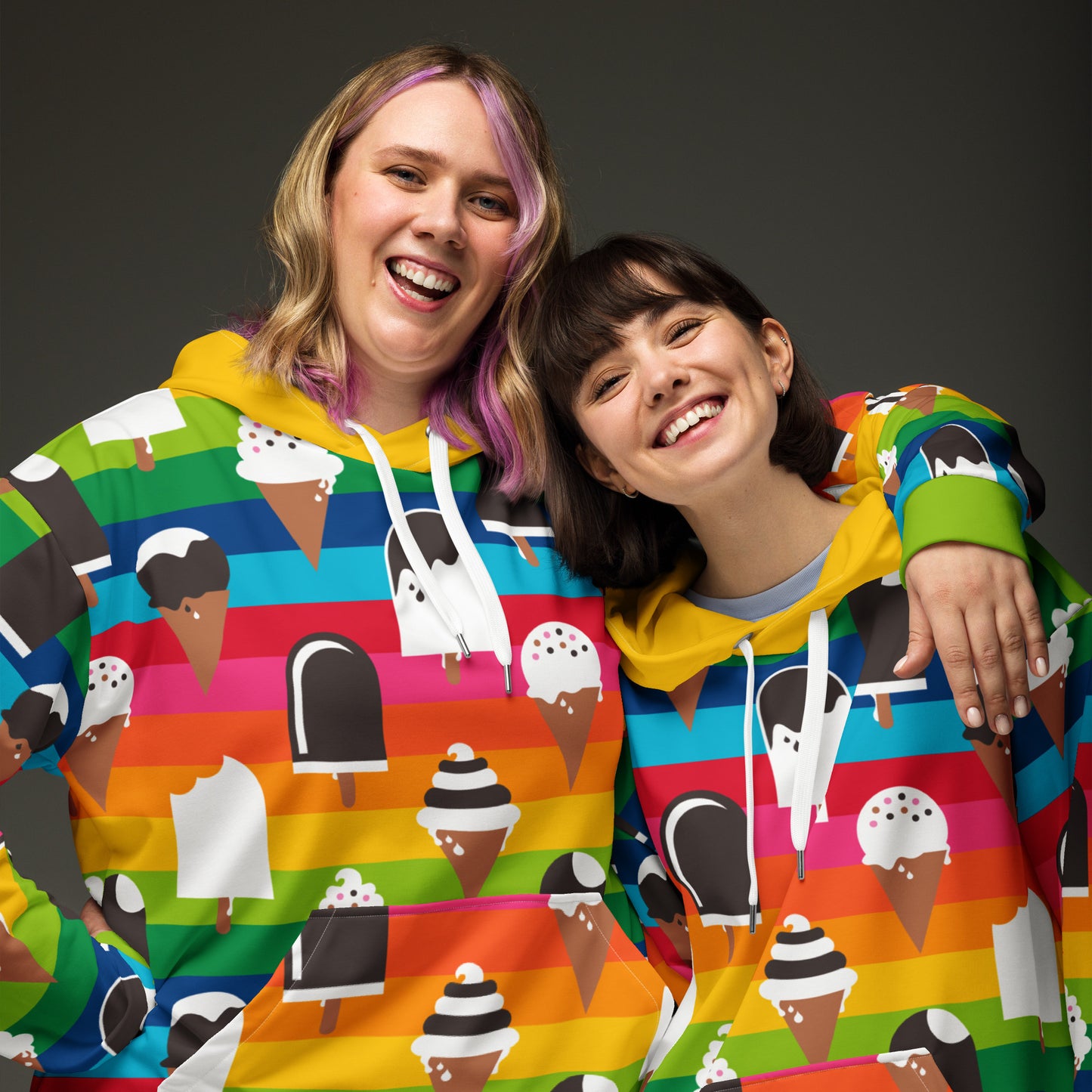 JÄDE rainbow - Hoodie | SHALMIAK
