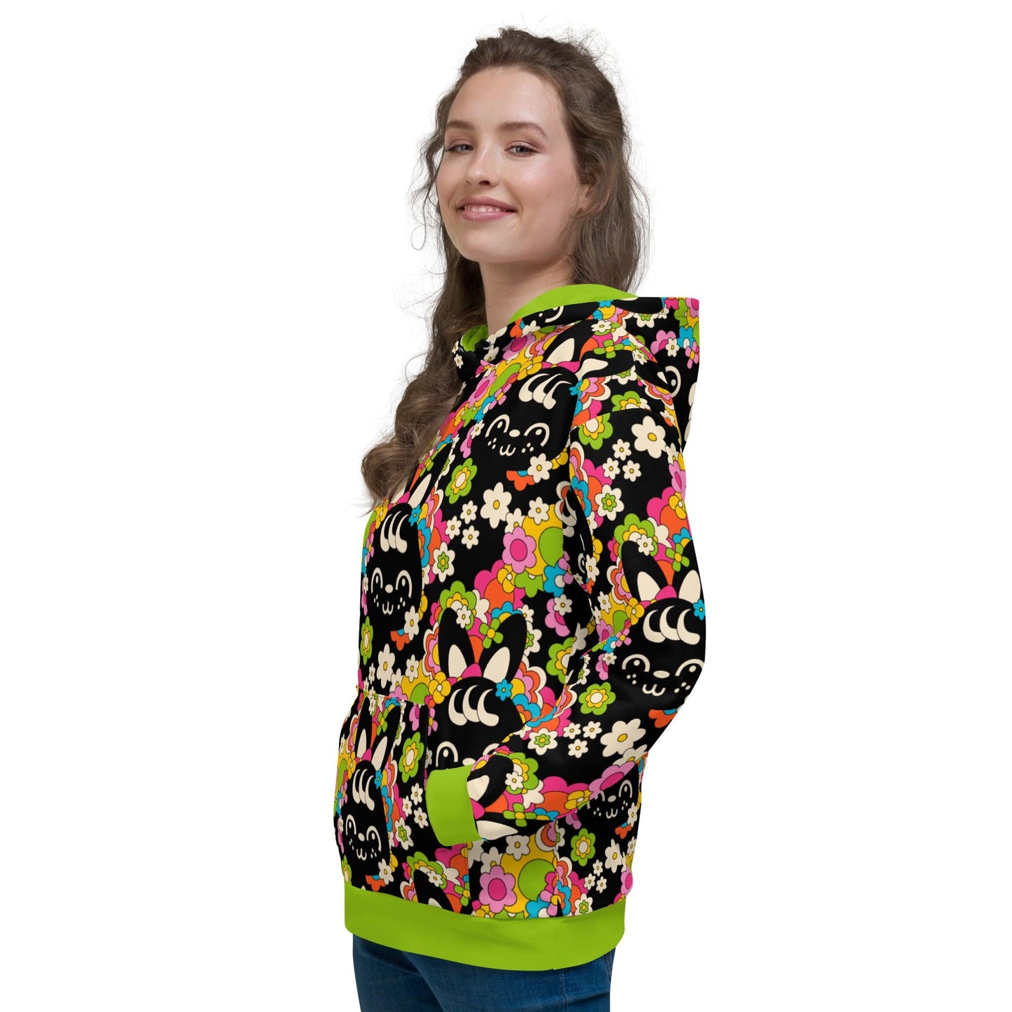 POPBUNNY black - Hoodie | SHALMIAK