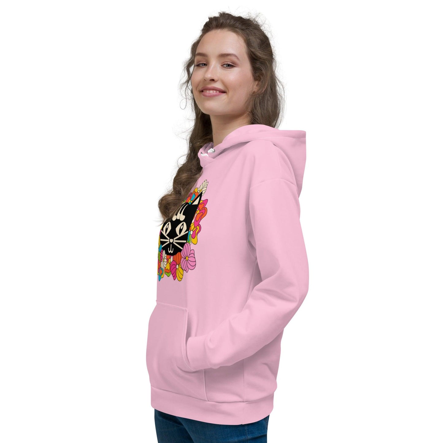 MAGICAT pink (just cat) - Hoodie