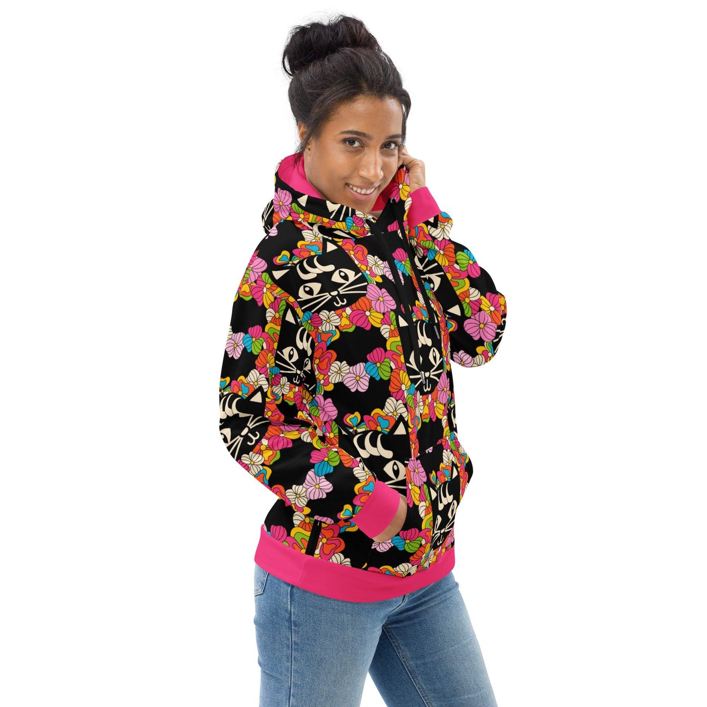 MAGICAT black - Hoodie | SHALMIAK