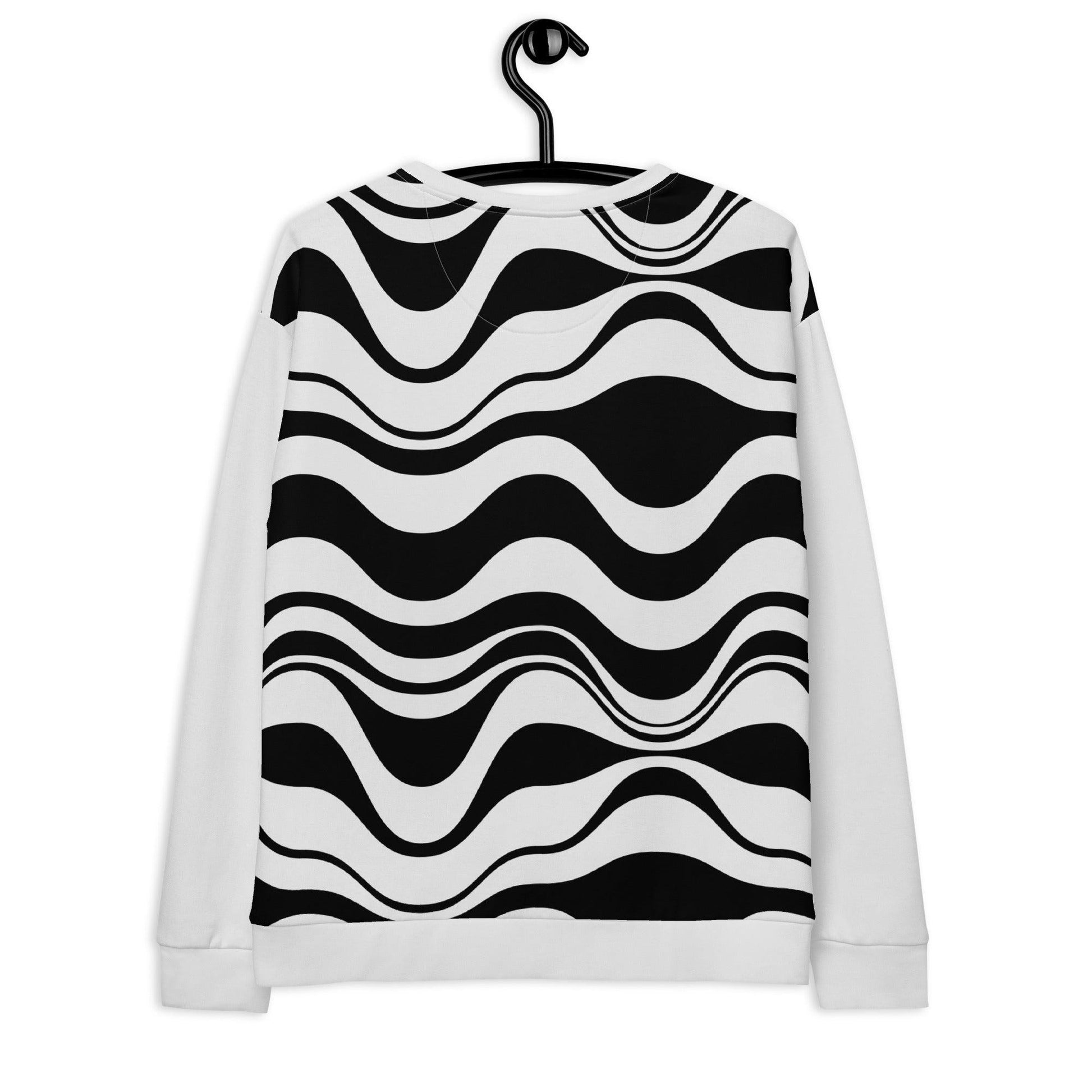 ENERGY WAVES black - Sweatshirt | SHALMIAK