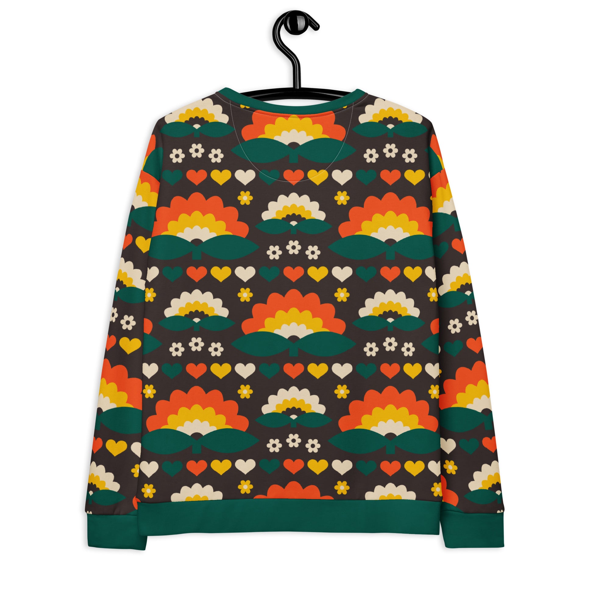 FALL IN LOVE orange brown - Sweatshirt | SHALMIAK