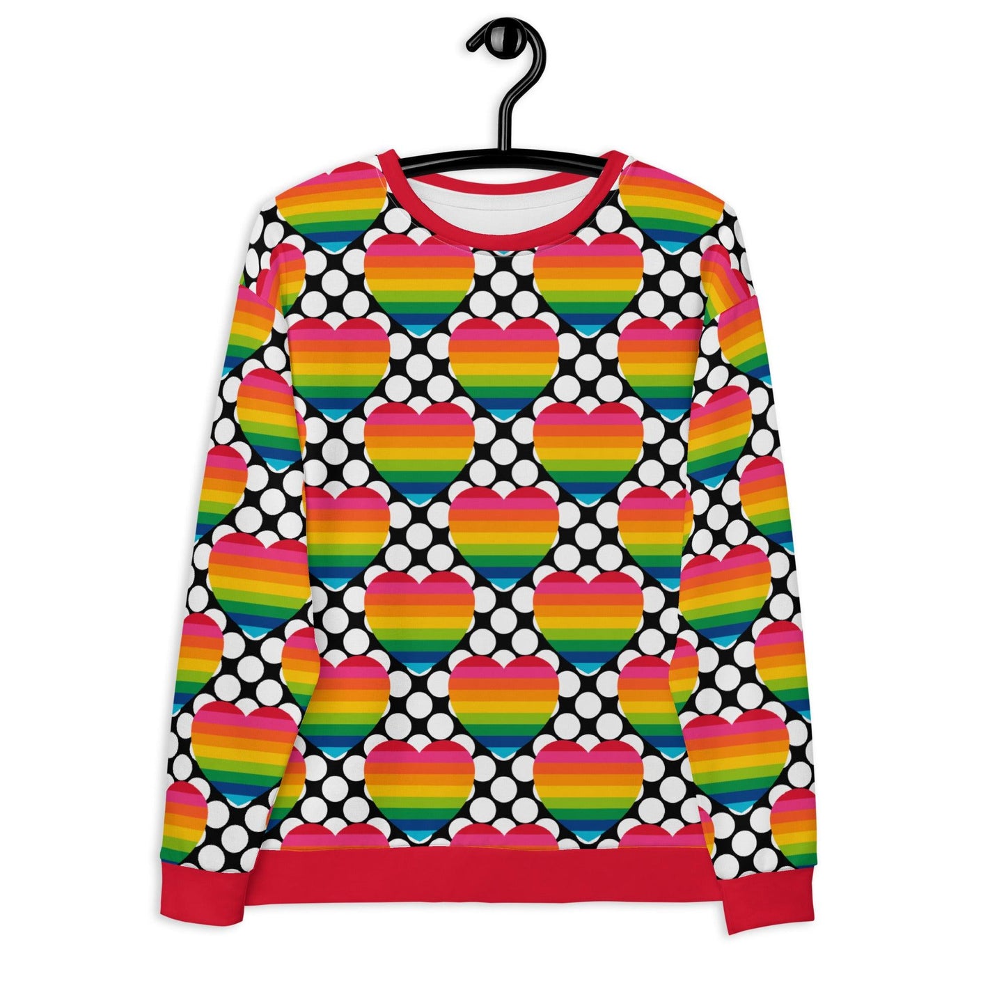 ELLIE LOVE DOT rainbow - Sweatshirt | SHALMIAK