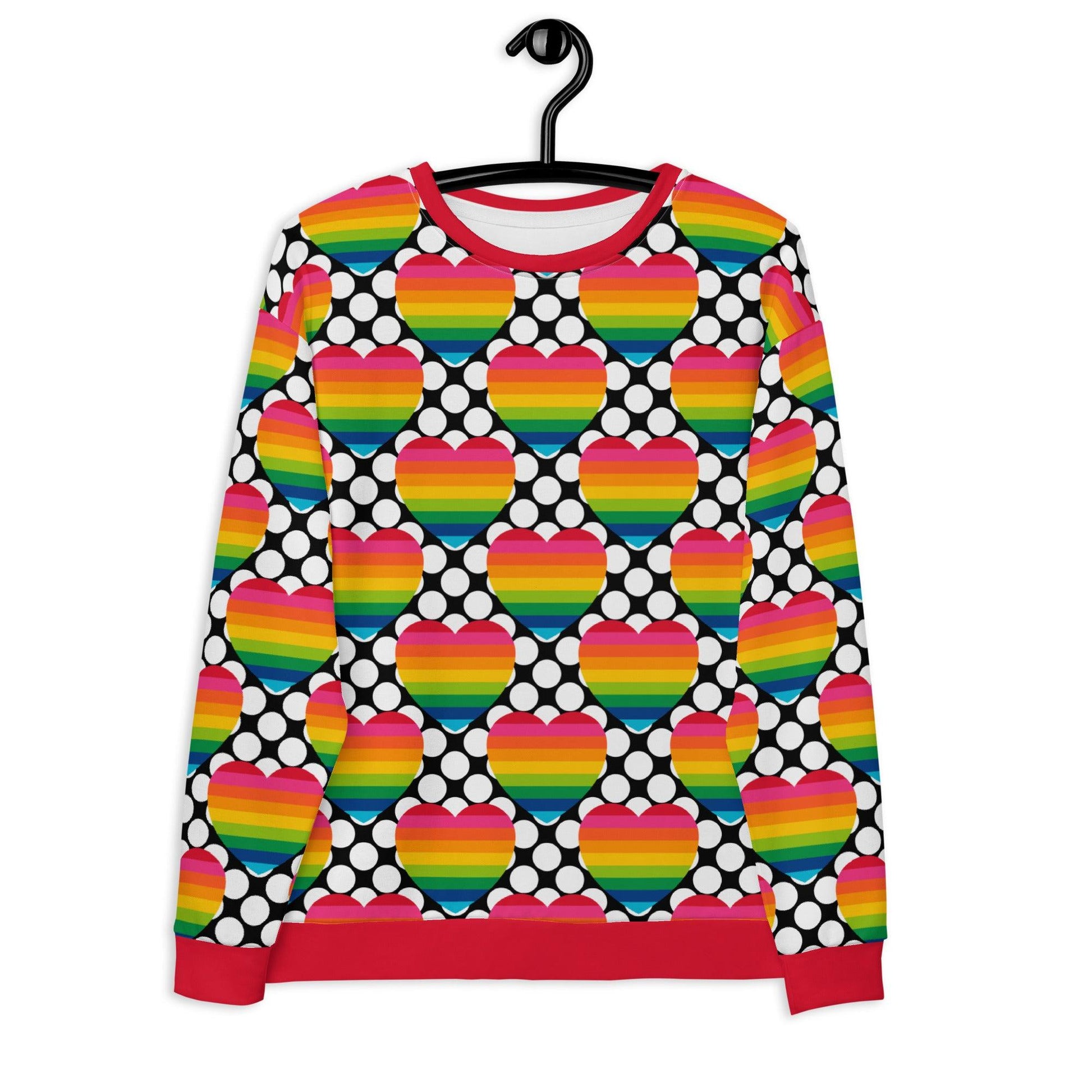 ELLIE LOVE DOT rainbow - Sweatshirt | SHALMIAK