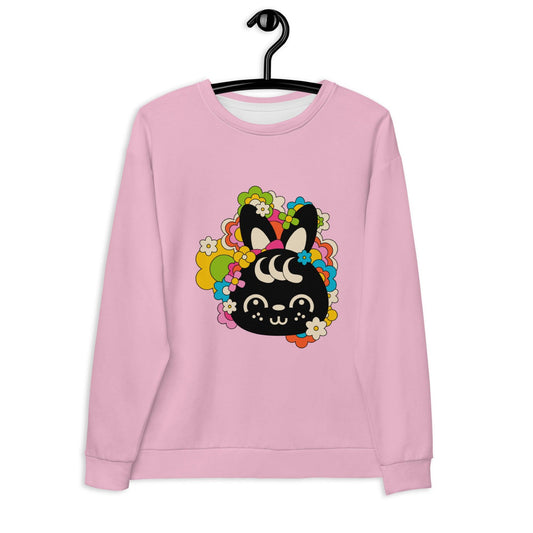 POPBUNNY pink (just bunny) - Sweatshirt | SHALMIAK