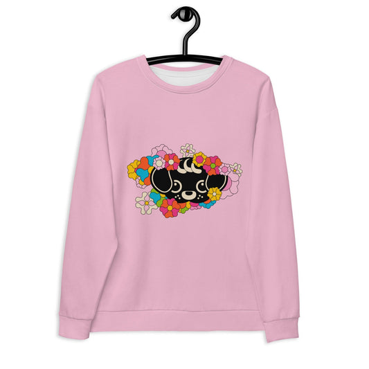 FUNKYPUP pink (just pup) - Sweatshirt | SHALMIAK