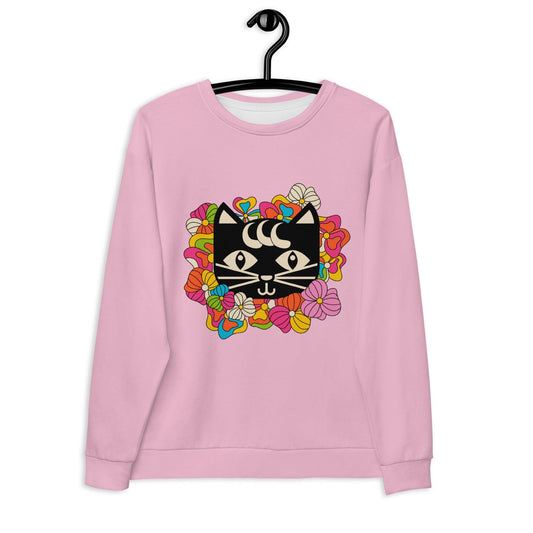 MAGICAT pink (just cat) - Sweatshirt | SHALMIAK