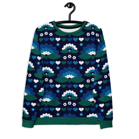 FALL IN LOVE magic blue - Sweatshirt | SHALMIAK