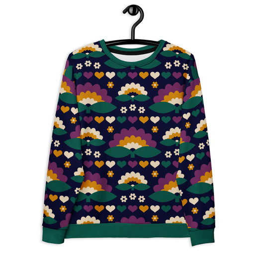FALL IN LOVE purple - Sweatshirt | SHALMIAK