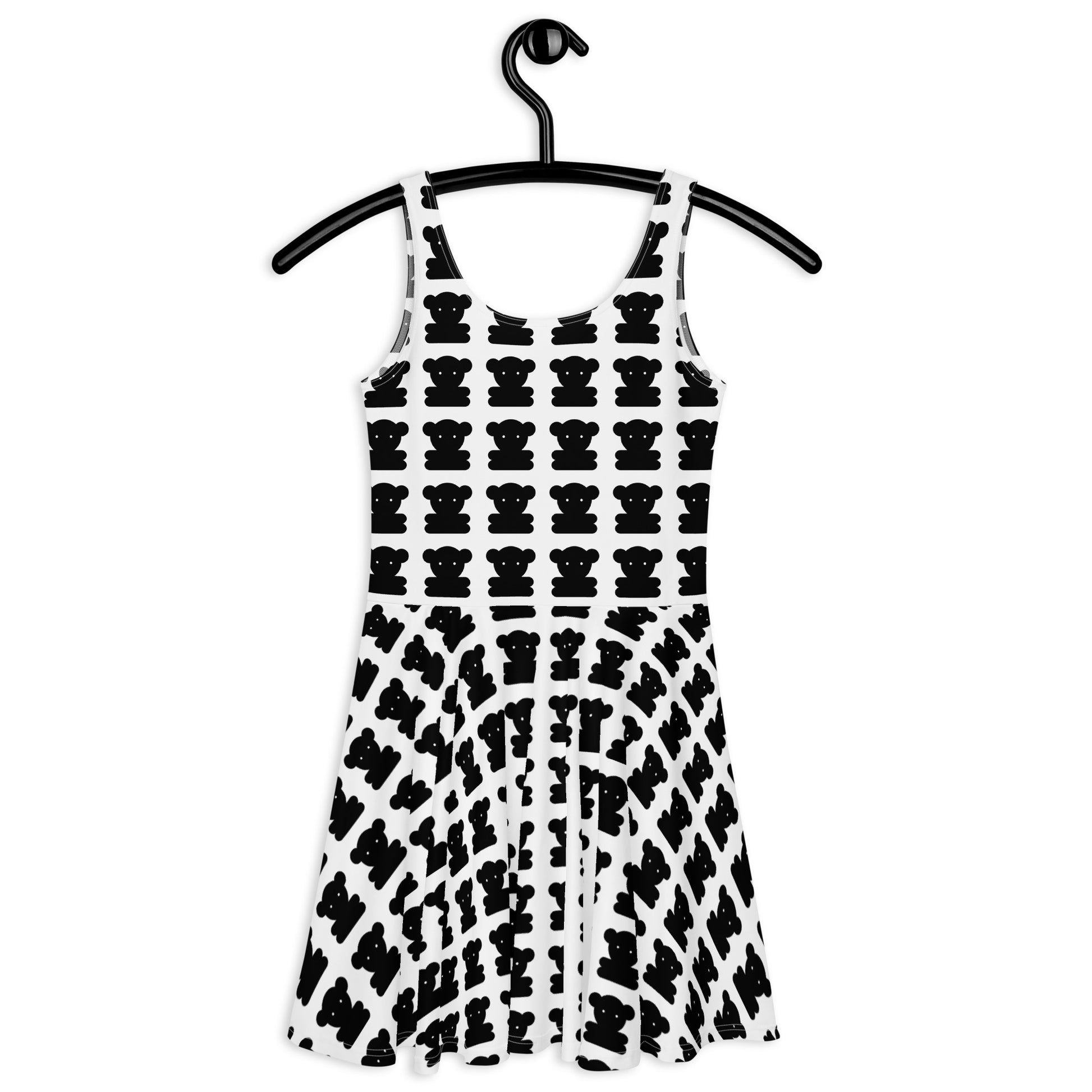 SWEET TEDDY bw - Skater Dress | SHALMIAK