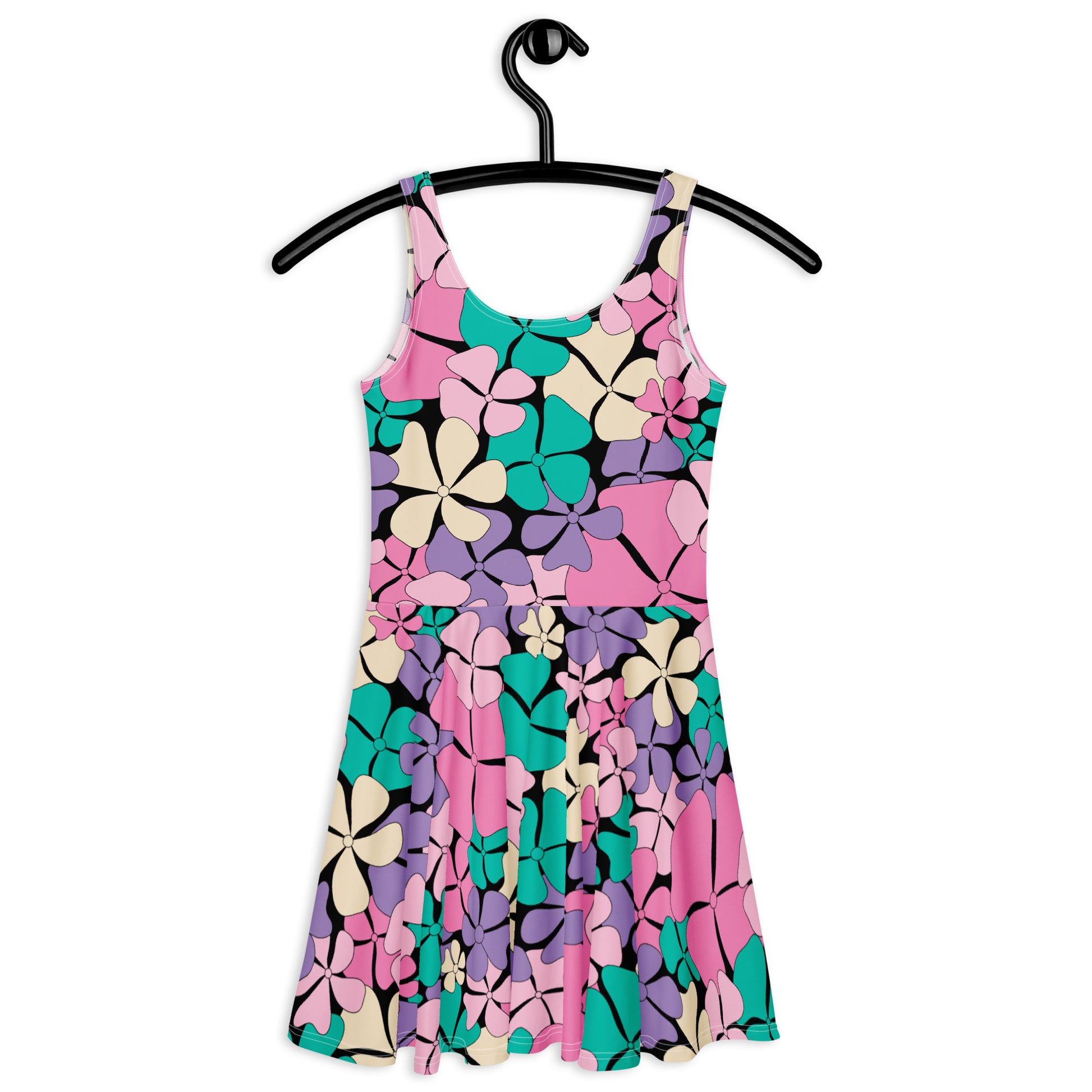 ADELIE pink mint - Skater Dress | SHALMIAK