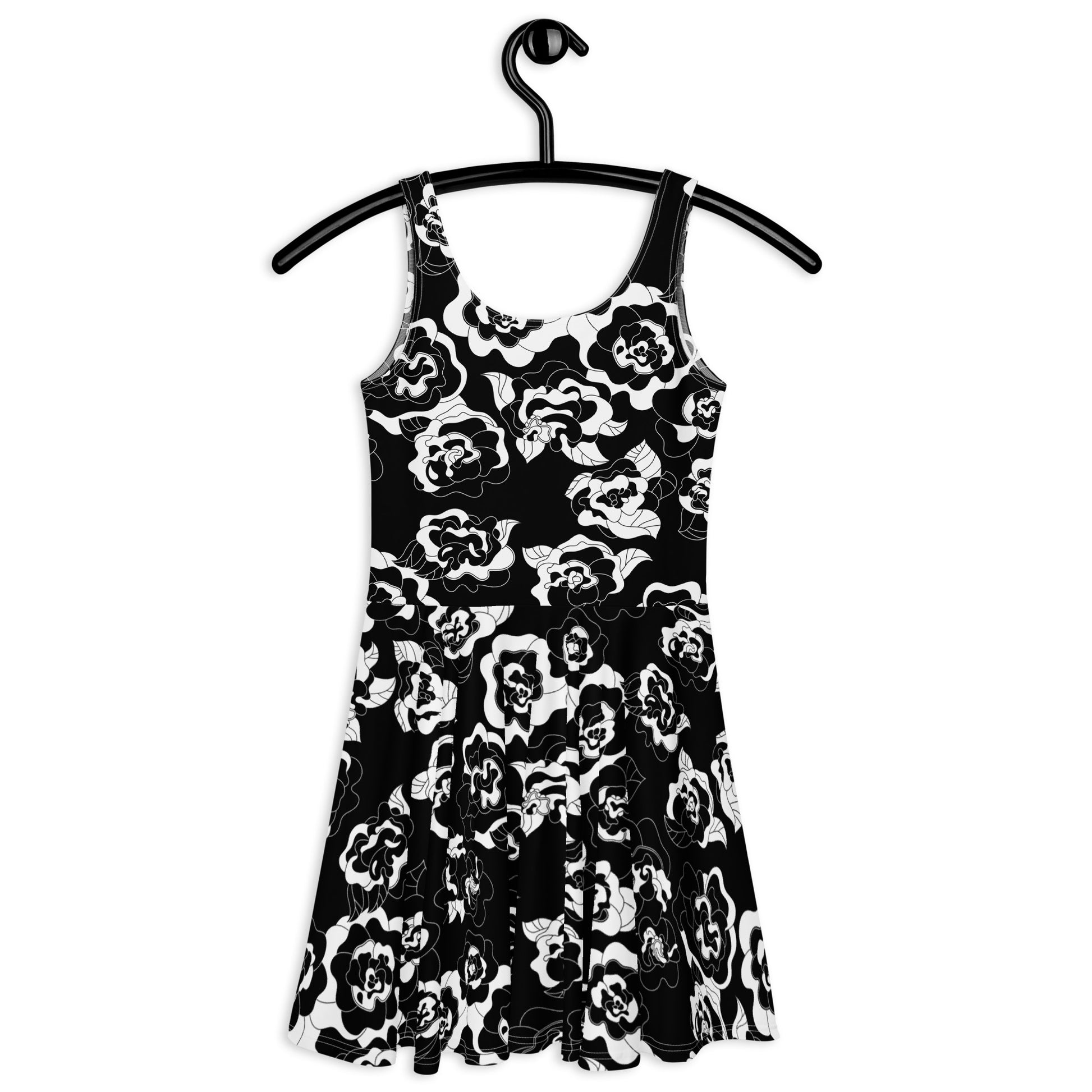 SERENITY bw - Skater Dress | SHALMIAK