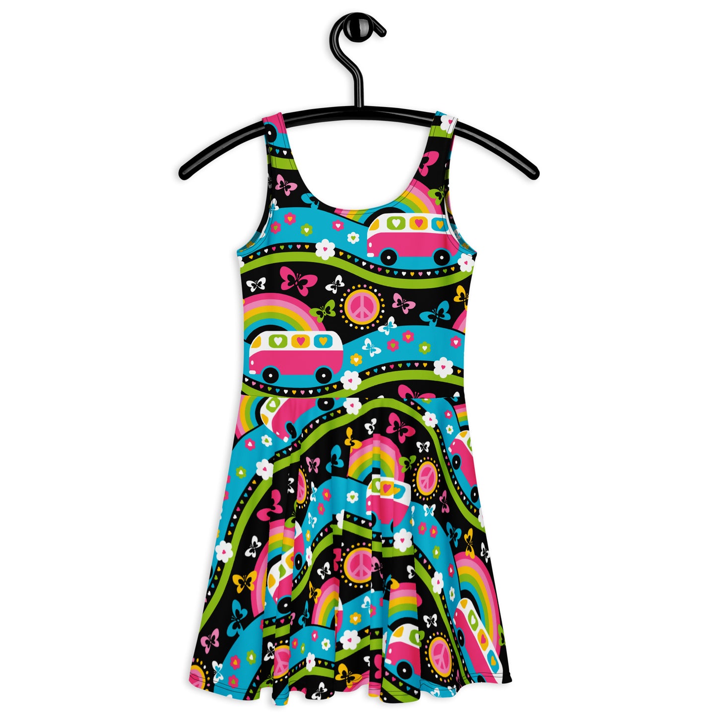 HIPPIE DAY sweet - Skater Dress | SHALMIAK