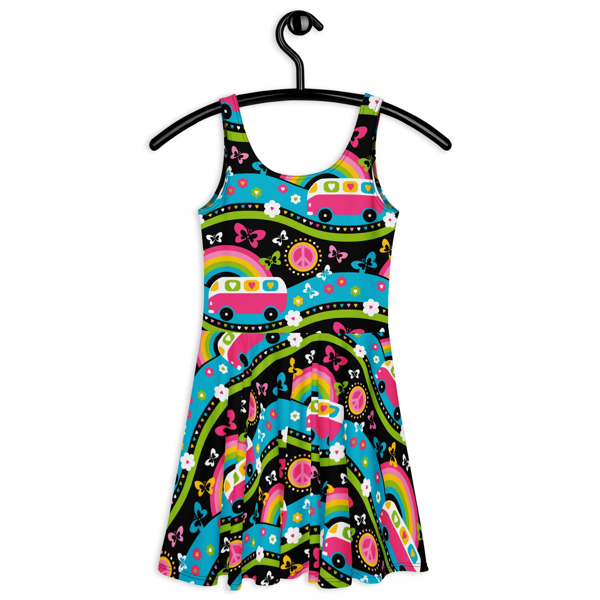 HIPPIE DAY sweet - Skater Dress | SHALMIAK