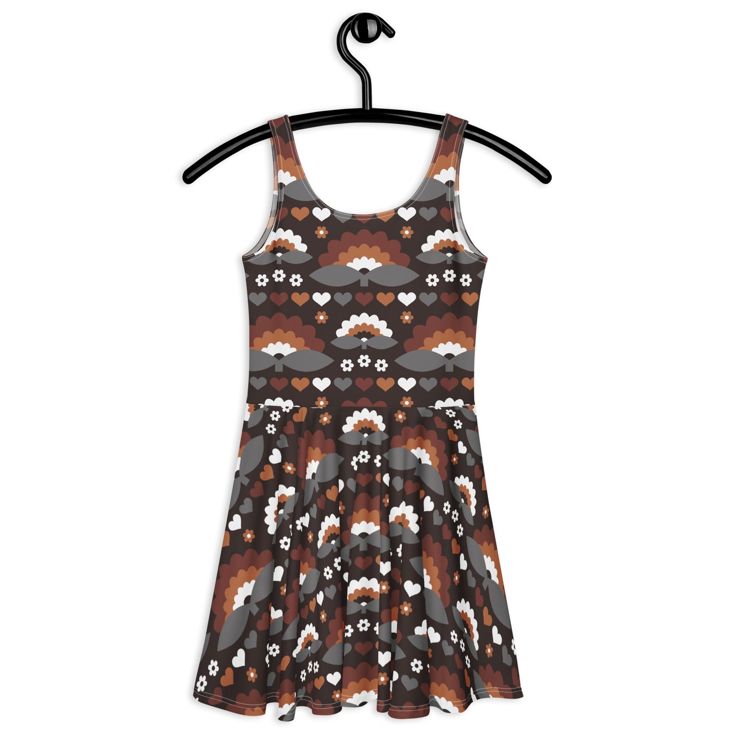 FALL IN LOVE mocca - Skater Dress | SHALMIAK