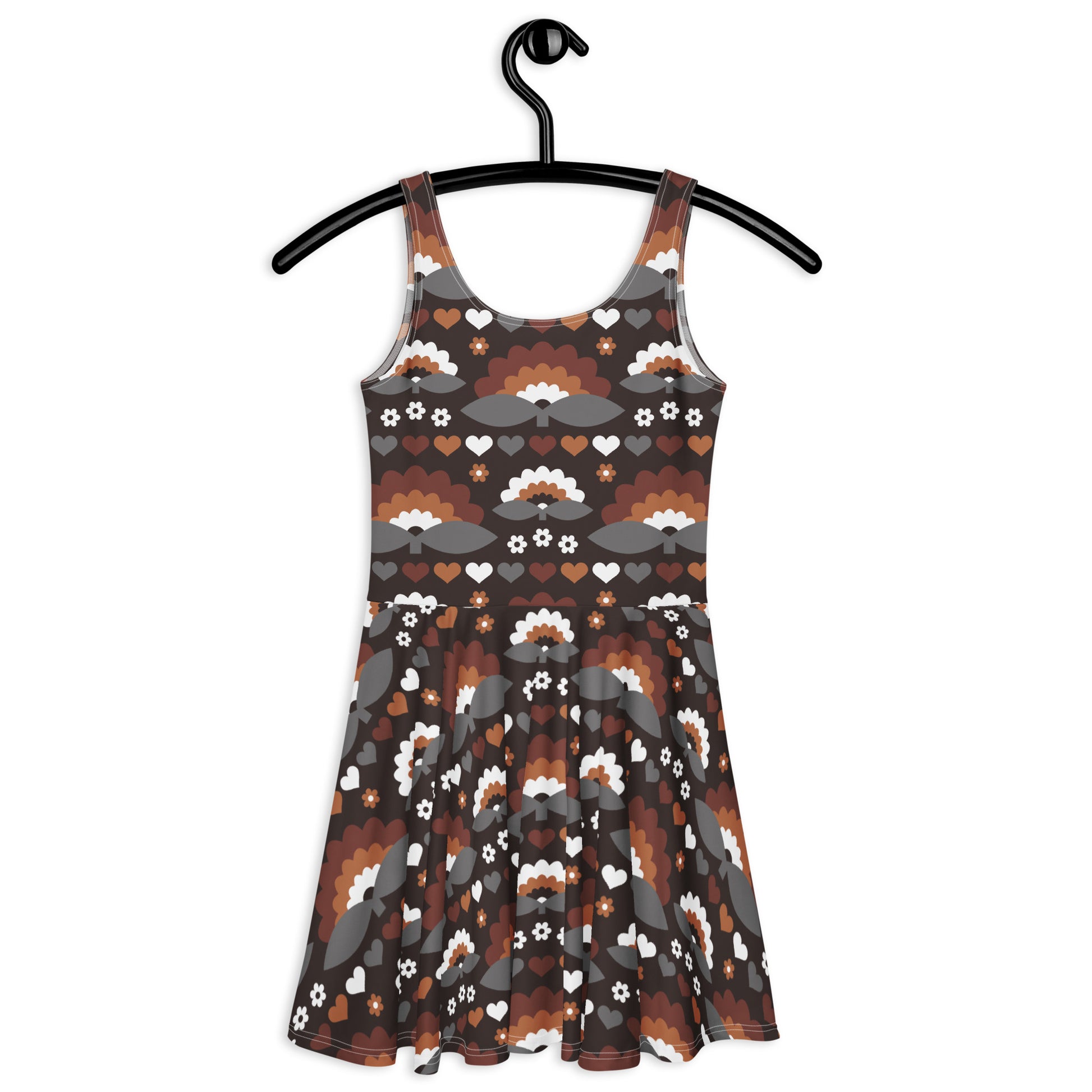 FALL IN LOVE mocca - Skater Dress | SHALMIAK