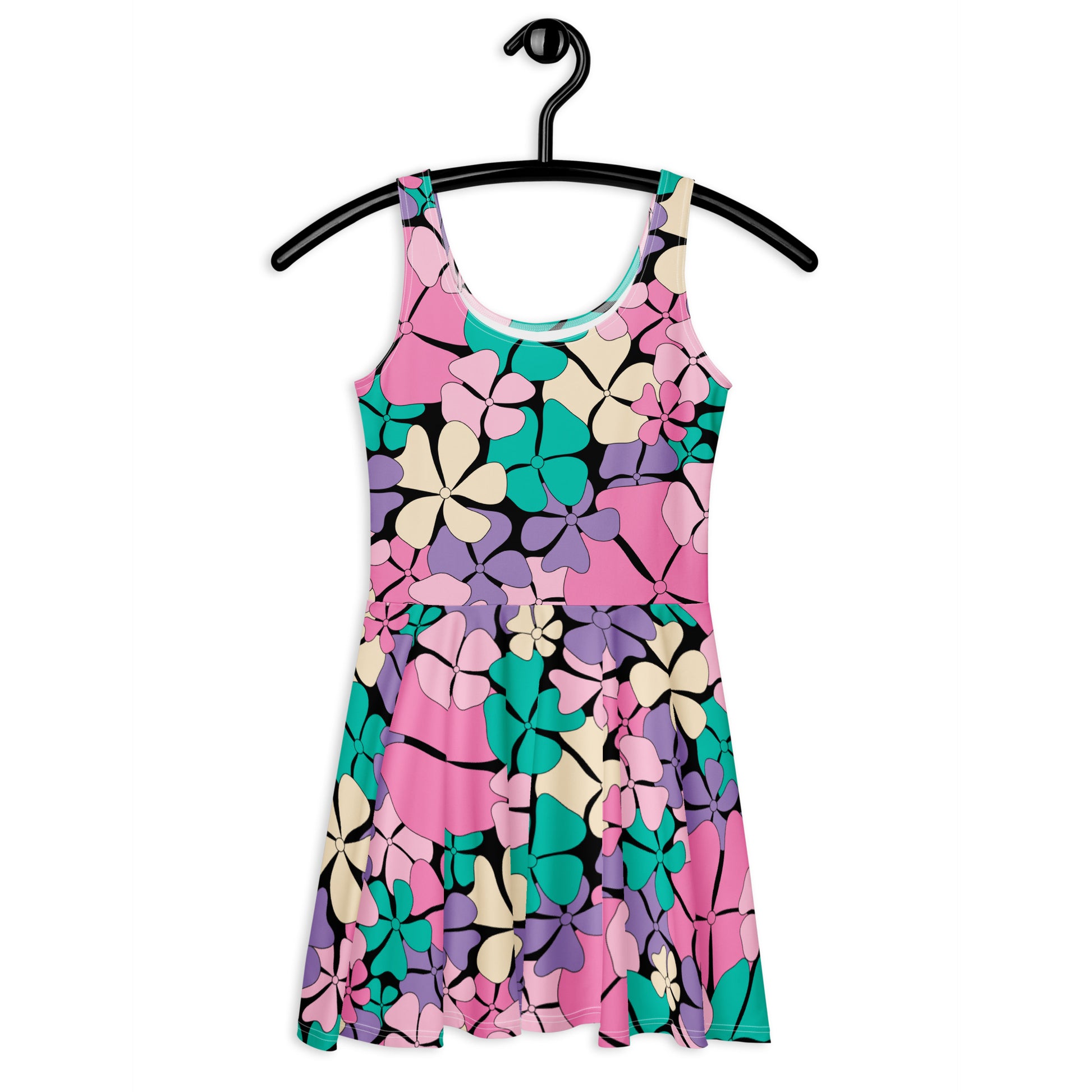 ADELIE pink mint - Skater Dress | SHALMIAK
