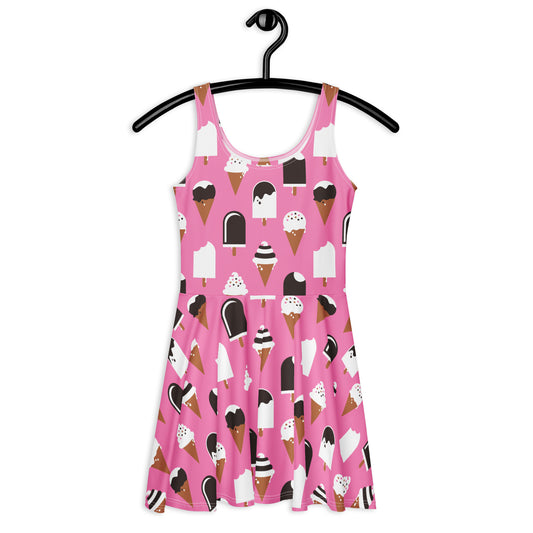 JÄDE pink - Skater Dress | SHALMIAK