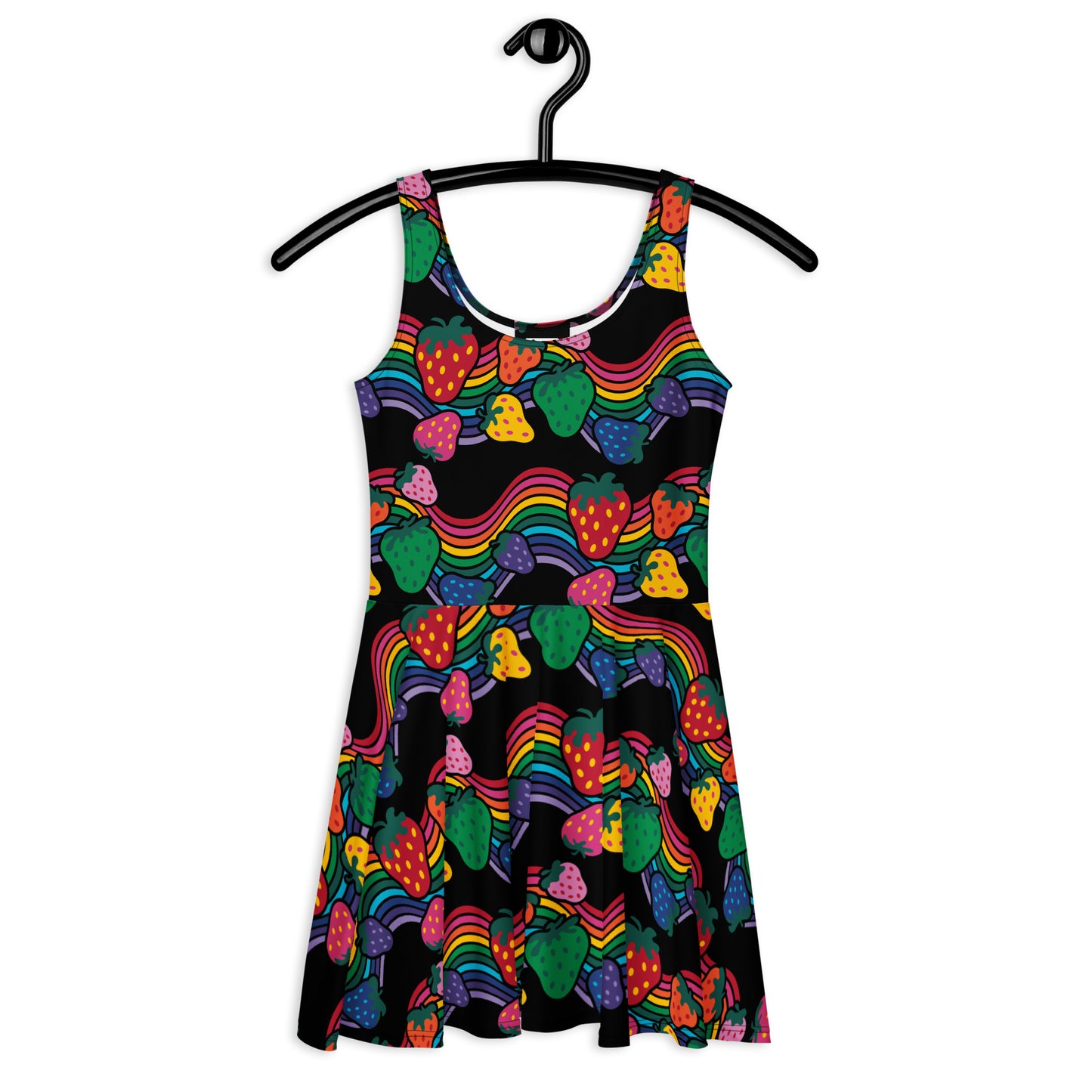 BERRYBOW black - Skater Dress | SHALMIAK