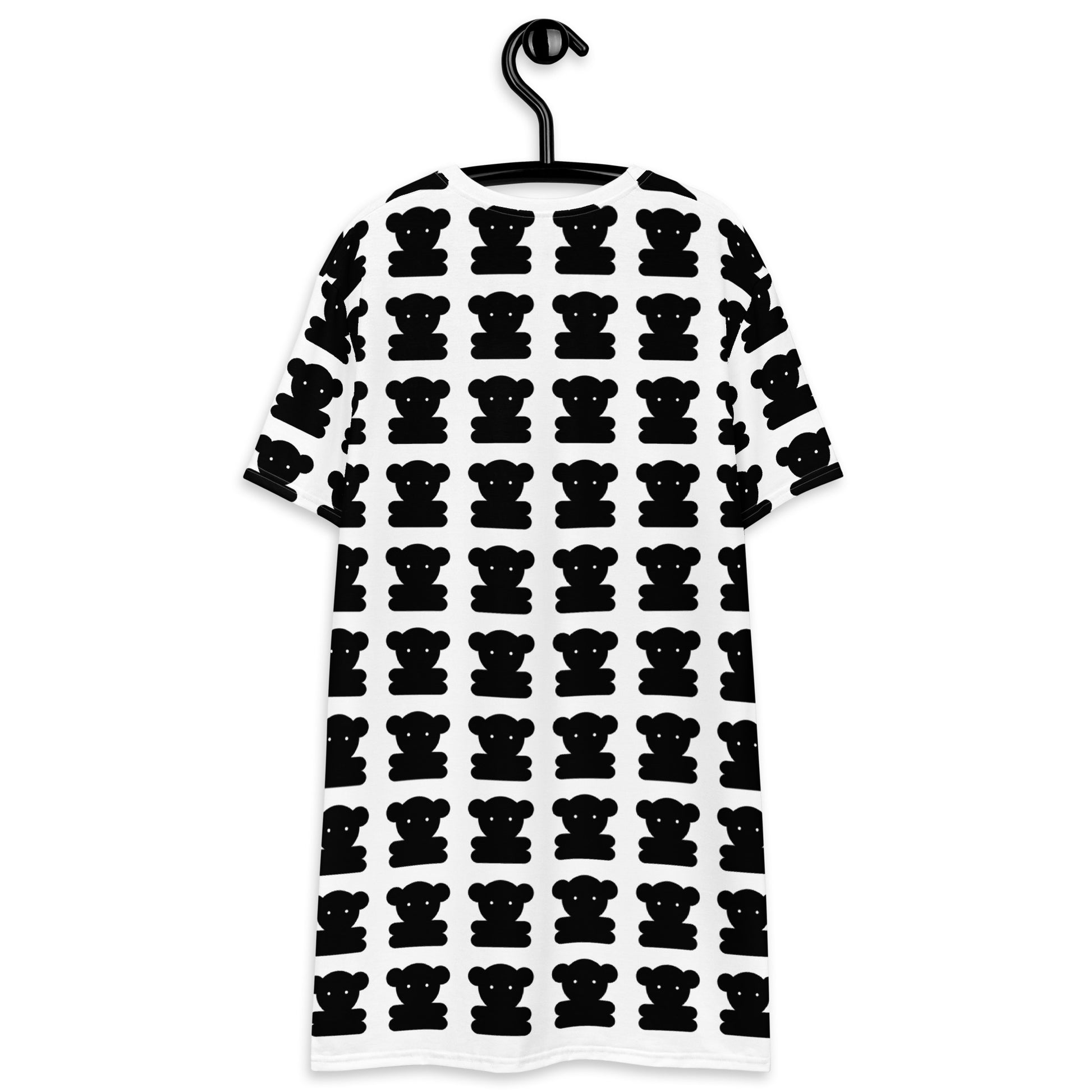 SWEET TEDDY bw - T-Shirt Dress | SHALMIAK