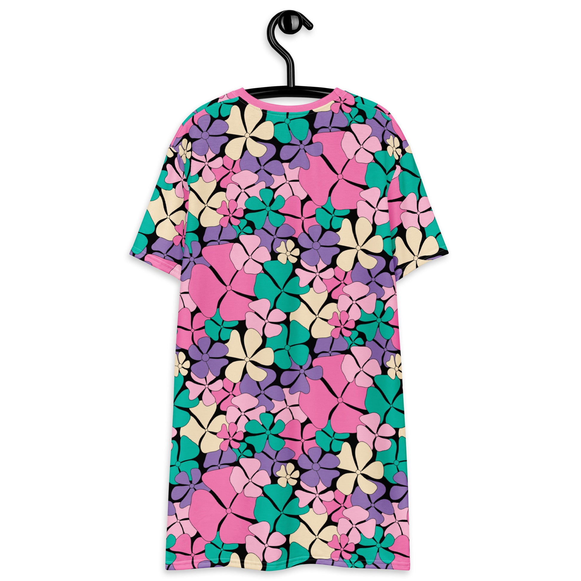 ADELIE pink mint - T-Shirt Dress | SHALMIAK