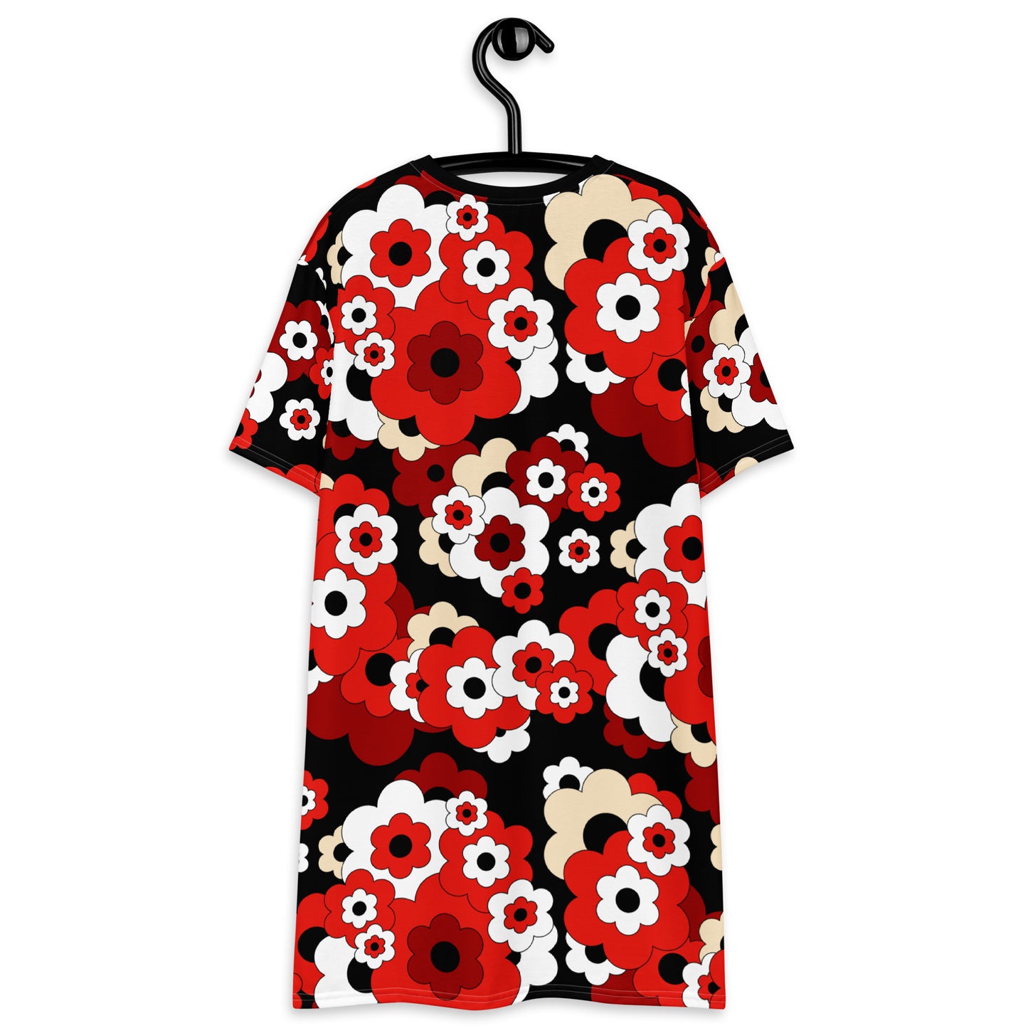 ERICA red - T-Shirt Dress | SHALMIAK
