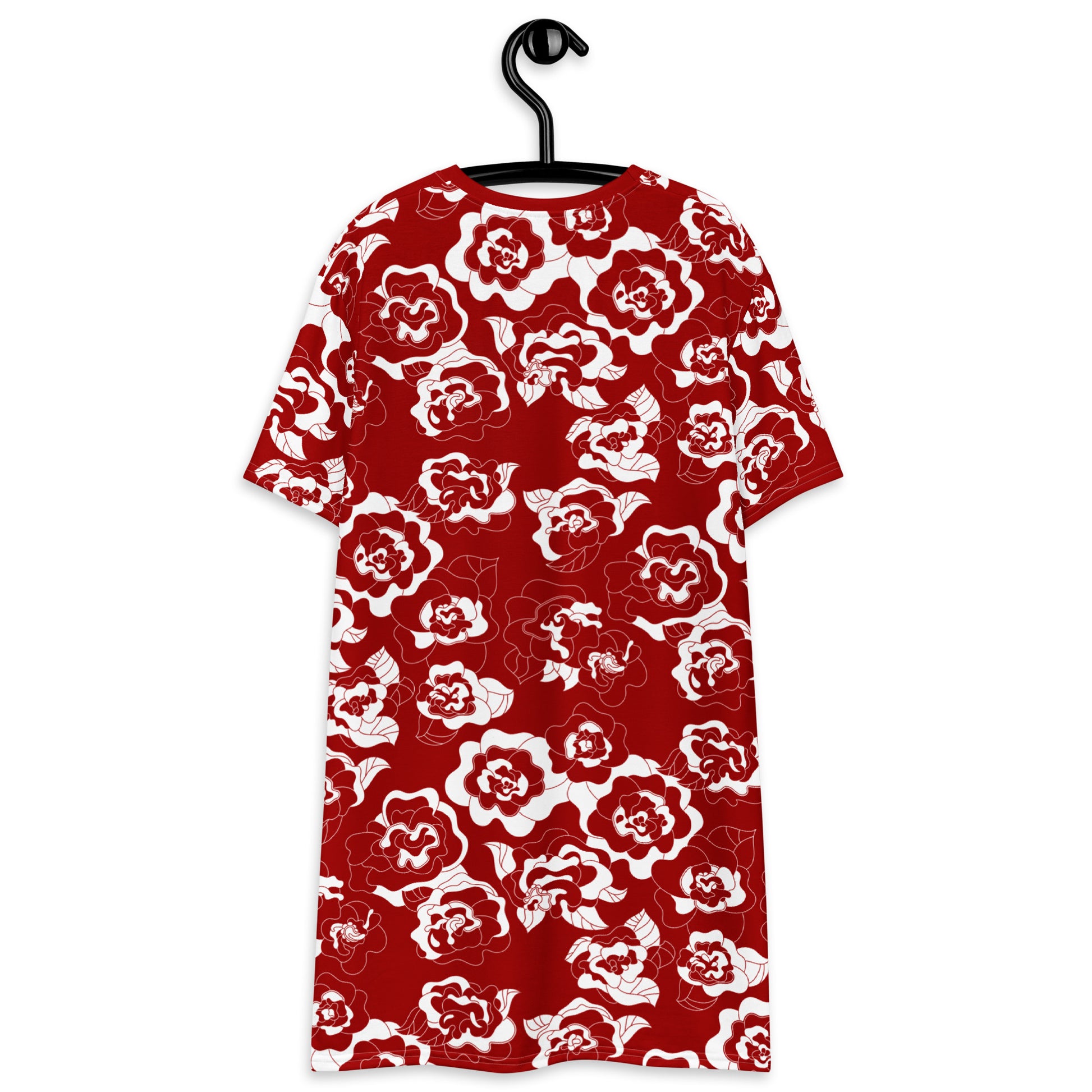 SERENITY scarlet - T-Shirt Dress | SHALMIAK