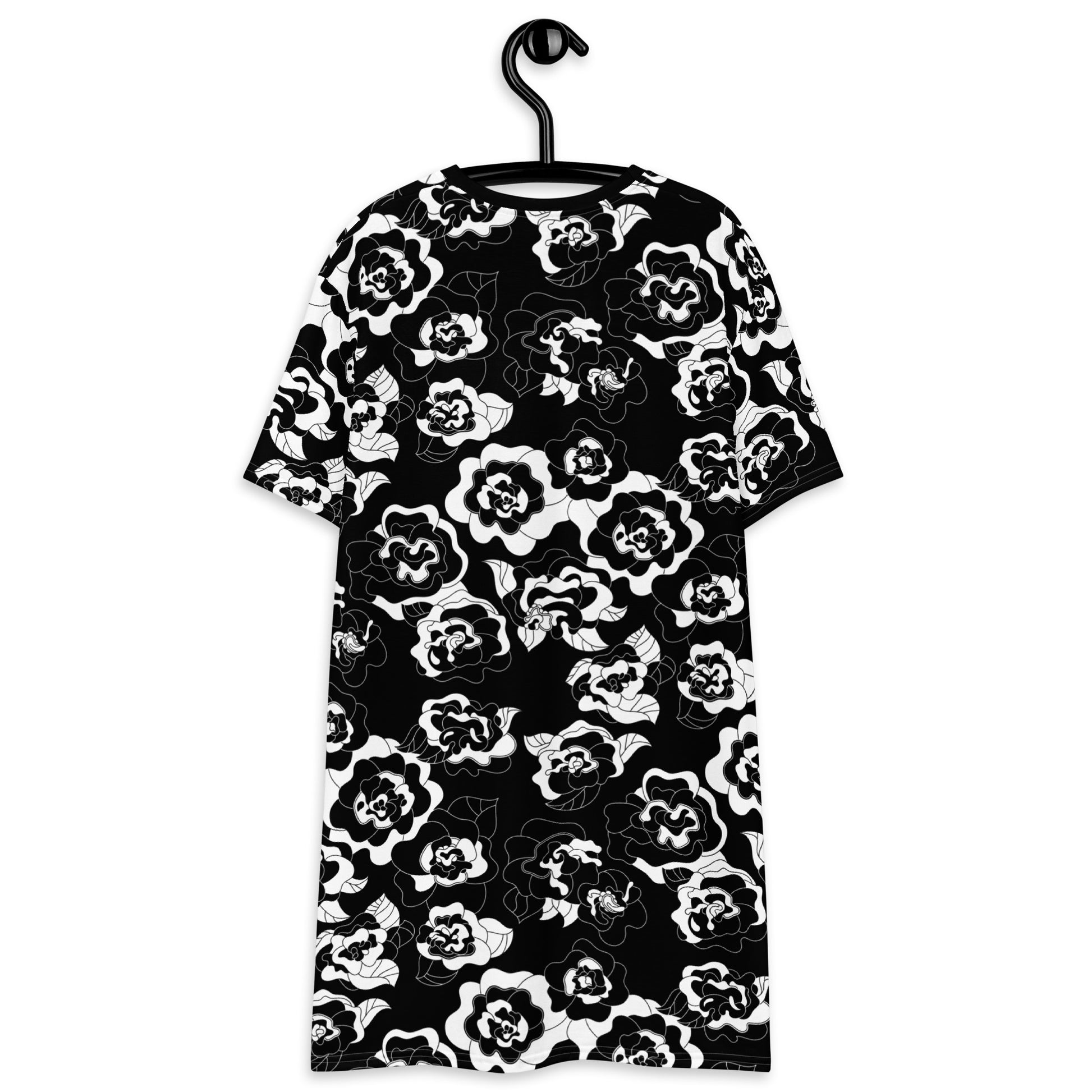 SERENITY bw - T-Shirt Dress | SHALMIAK