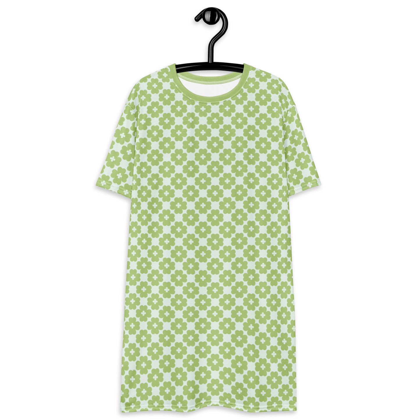 ELLIE LUCK tender green - T-Shirt Dress | SHALMIAK