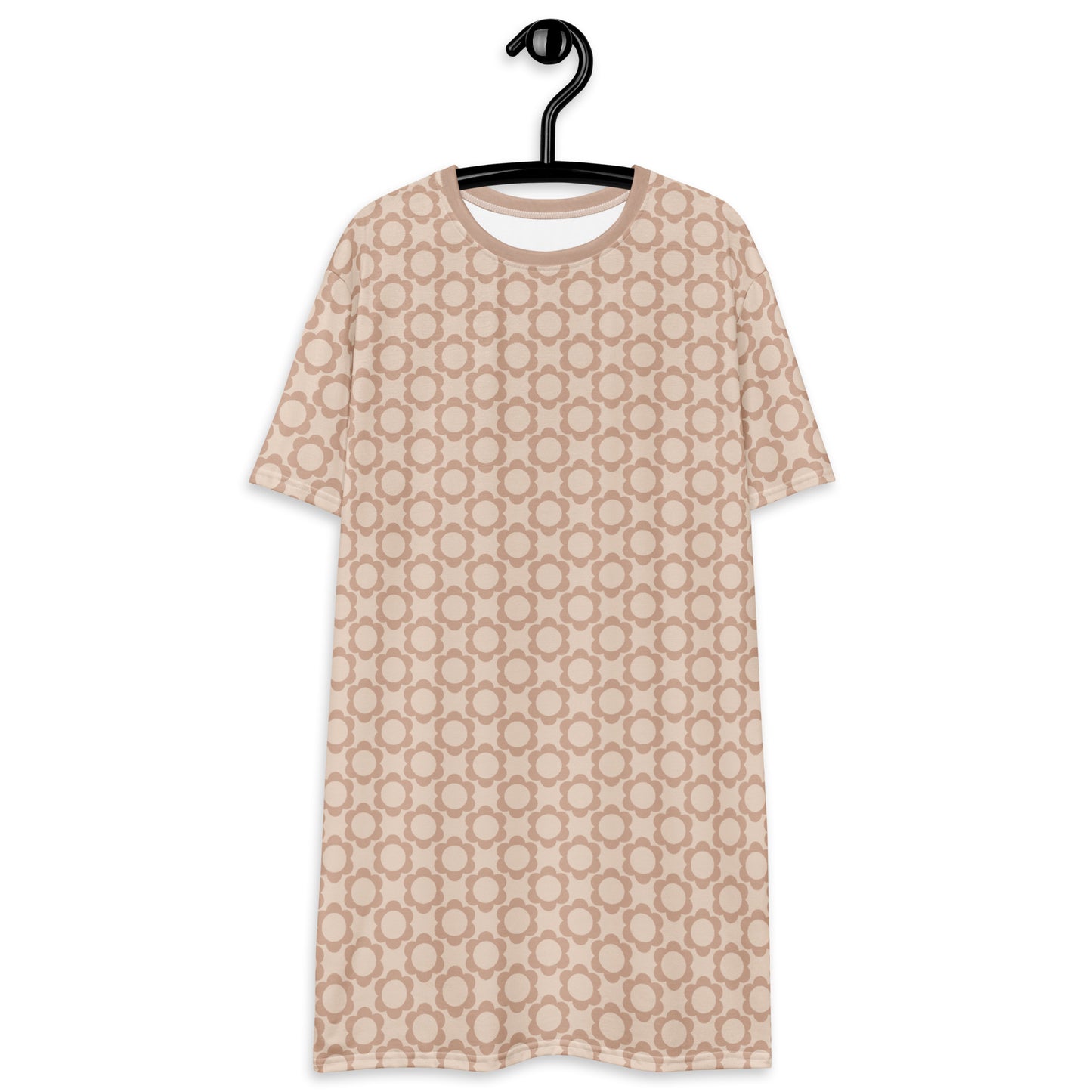 ELLIE BLOOM tender beige - T-Shirt Dress | SHALMIAK