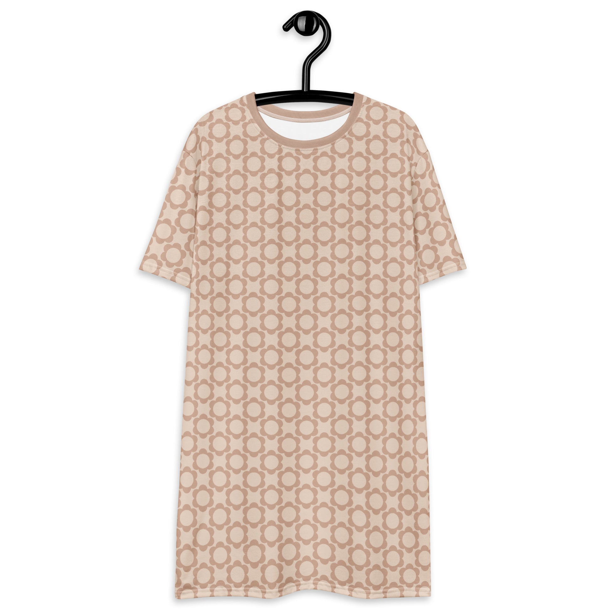 ELLIE BLOOM tender beige - T-Shirt Dress | SHALMIAK