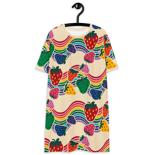 BERRYBOW light - T-Shirt Dress | SHALMIAK