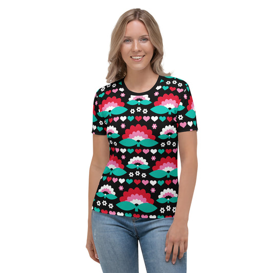 FALL IN LOVE red - Woman's T-Shirt | SHALMIAK