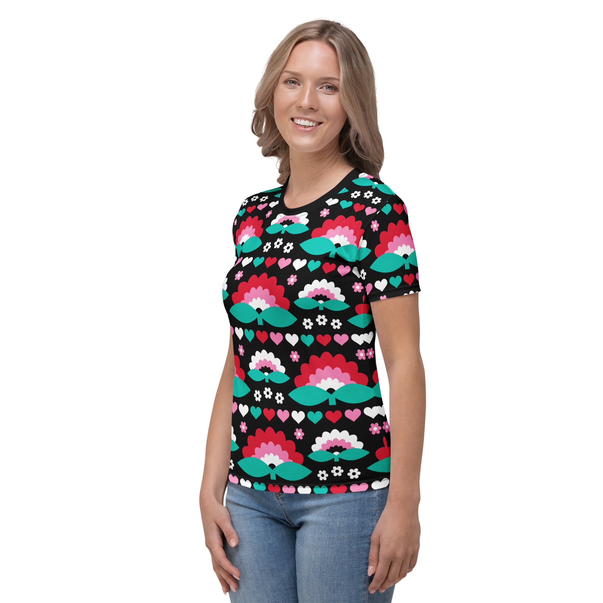 FALL IN LOVE red - Woman's T-Shirt | SHALMIAK