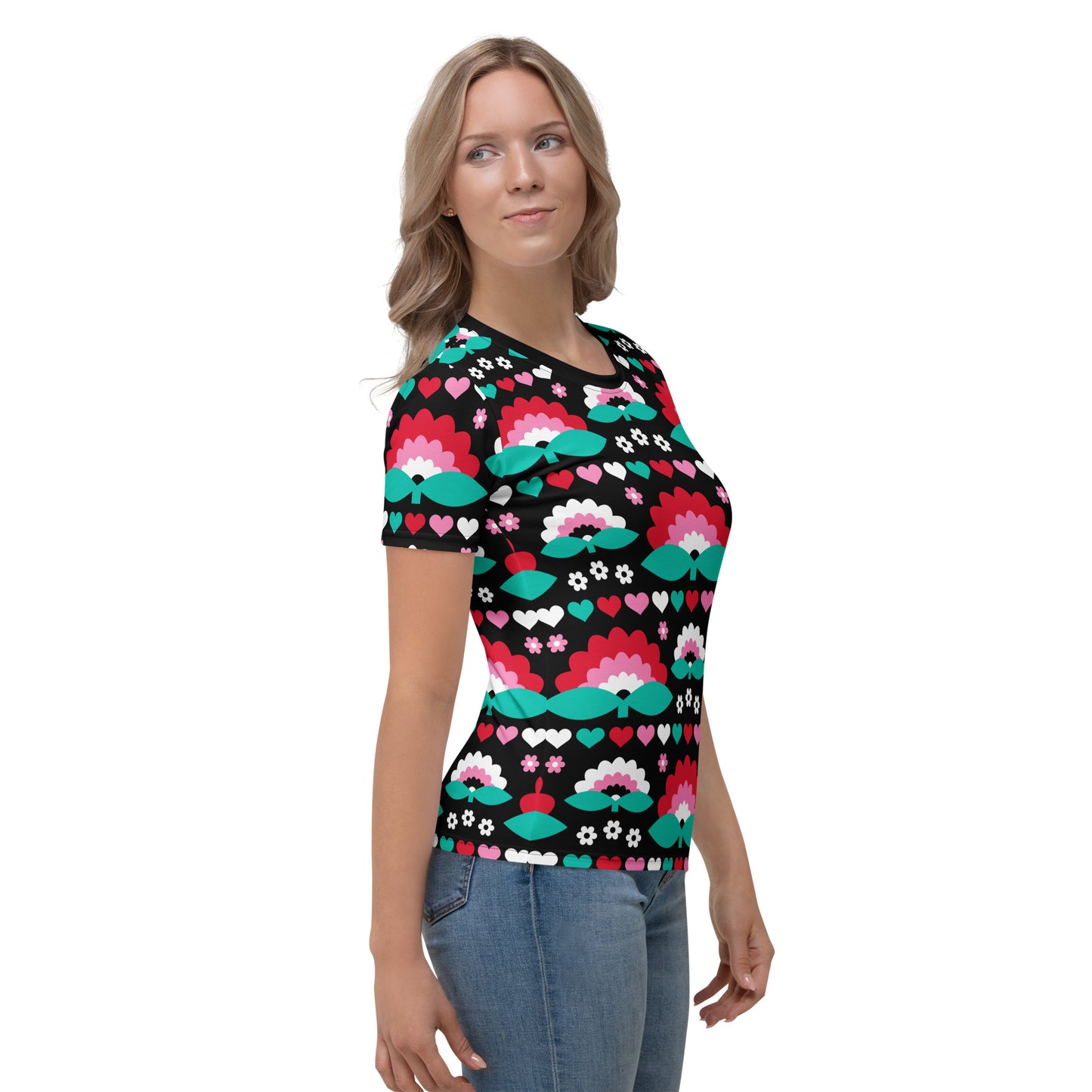 FALL IN LOVE red - Woman's T-Shirt | SHALMIAK