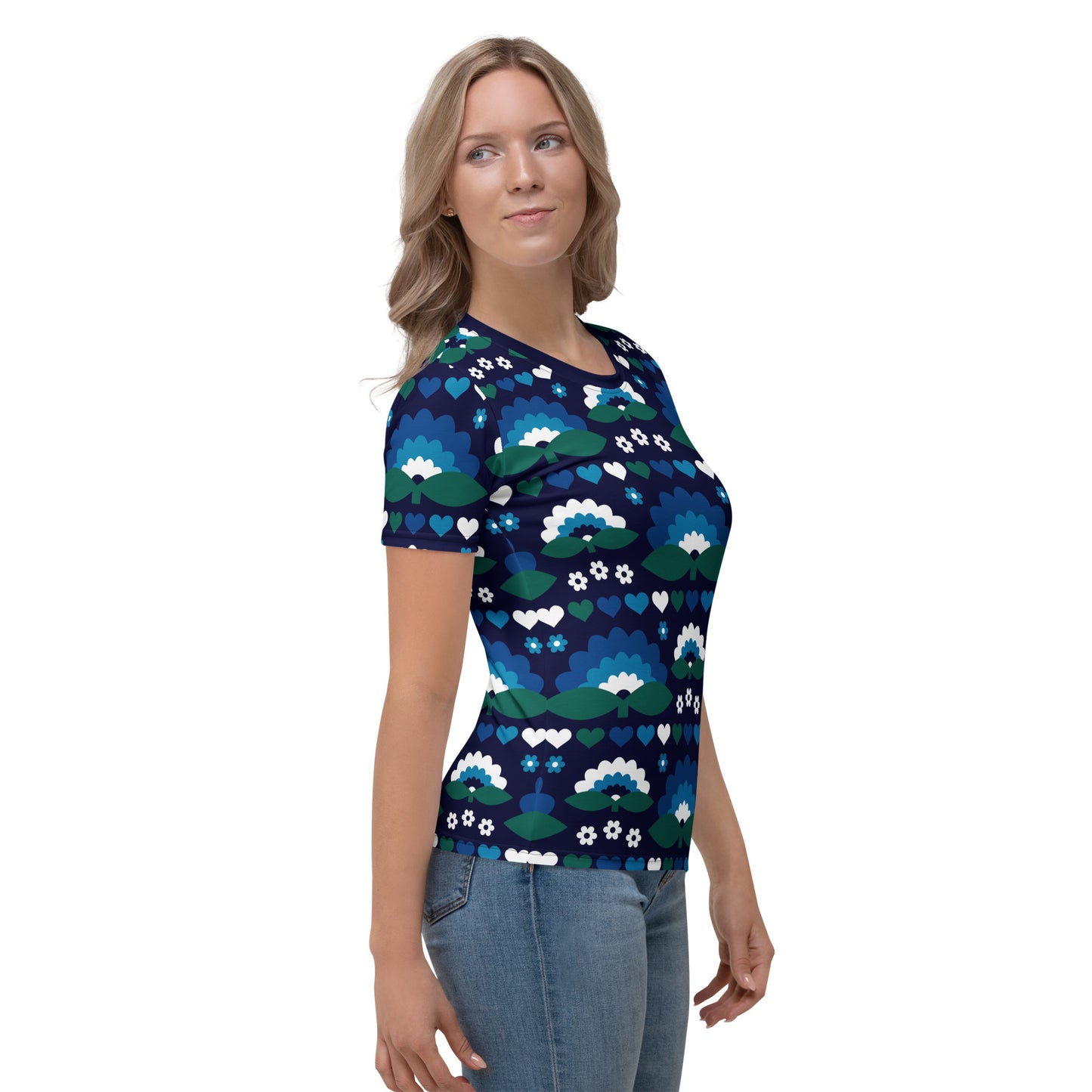 FALL IN LOVE magic blue - Woman's T-Shirt | SHALMIAK