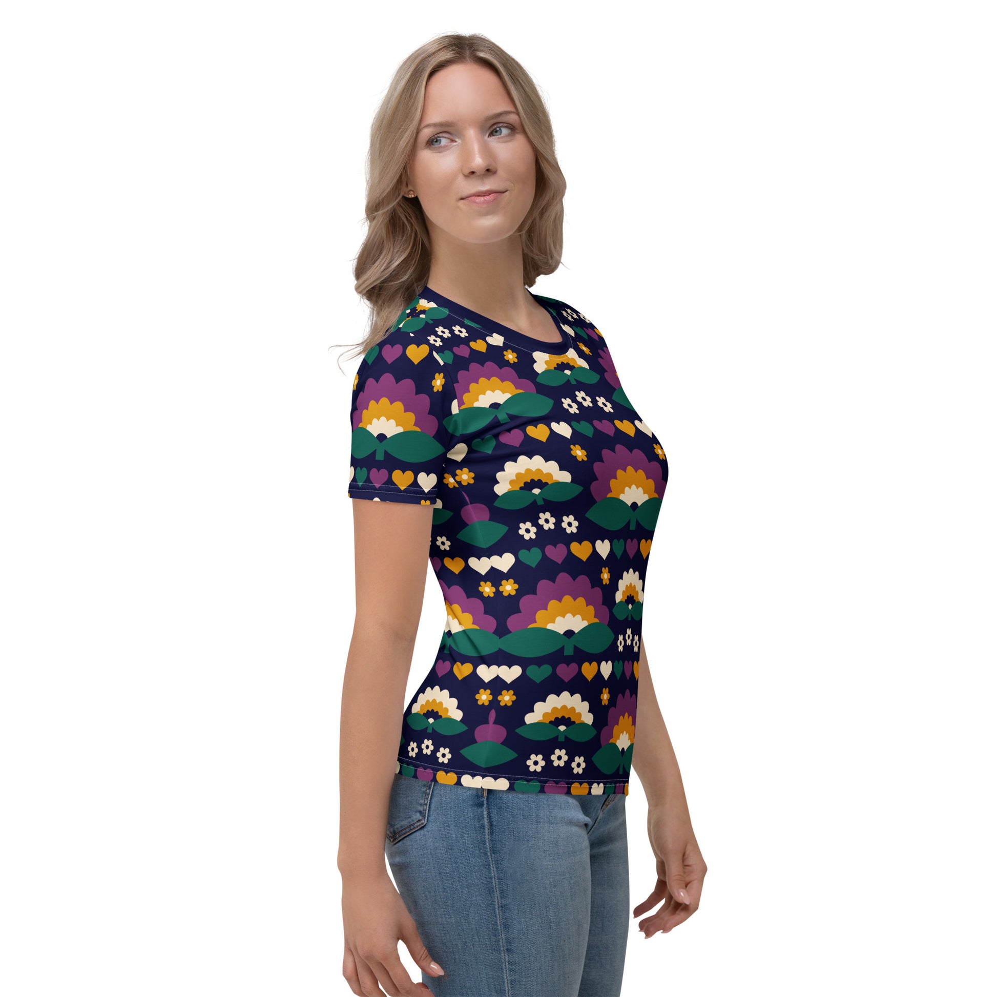 FALL IN LOVE purple - Woman's T-Shirt | SHALMIAK