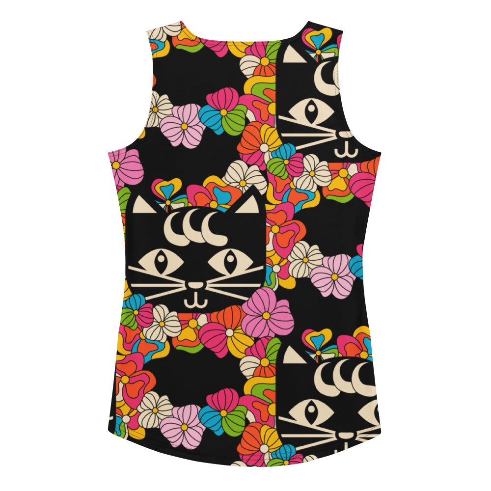 MAGICAT black - Tank Top for cat lovers | SHALMIAK