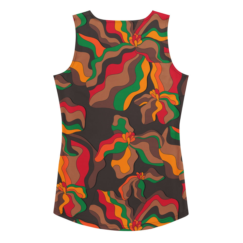 SASSY IRIS retro - Tank Top | SHALMIAK