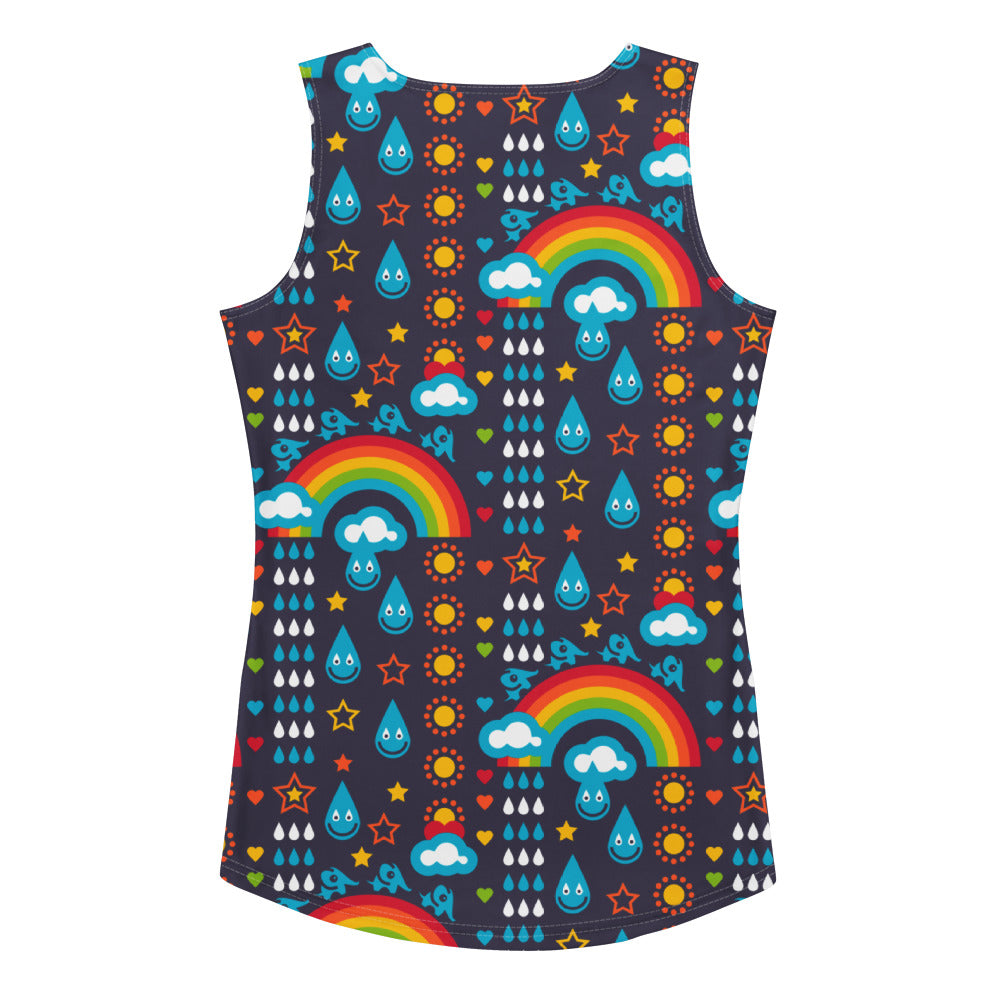 RAINBOWPHANT blue - Tank Top