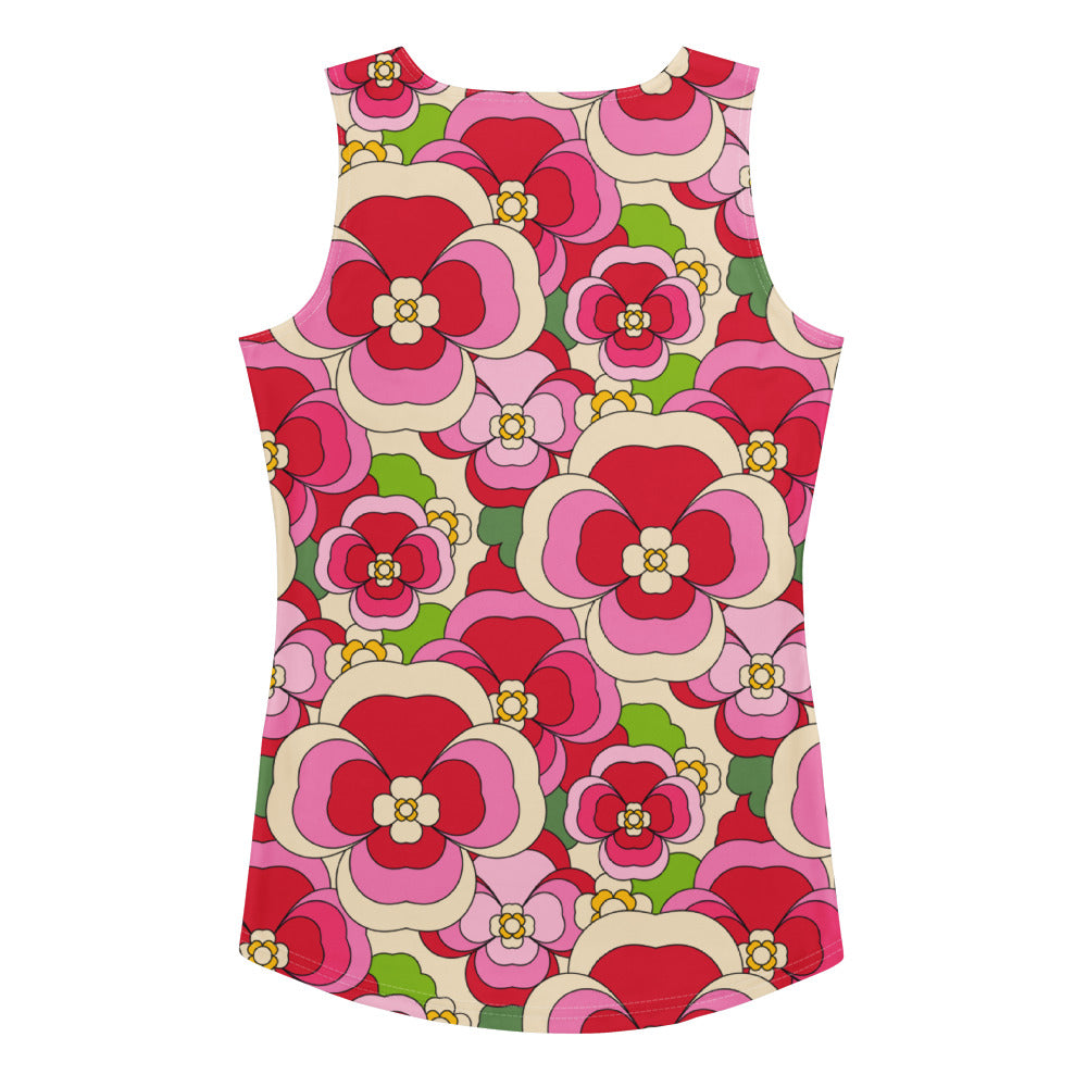 PANSY FANTASY pink - Tank Top | SHALMIAK