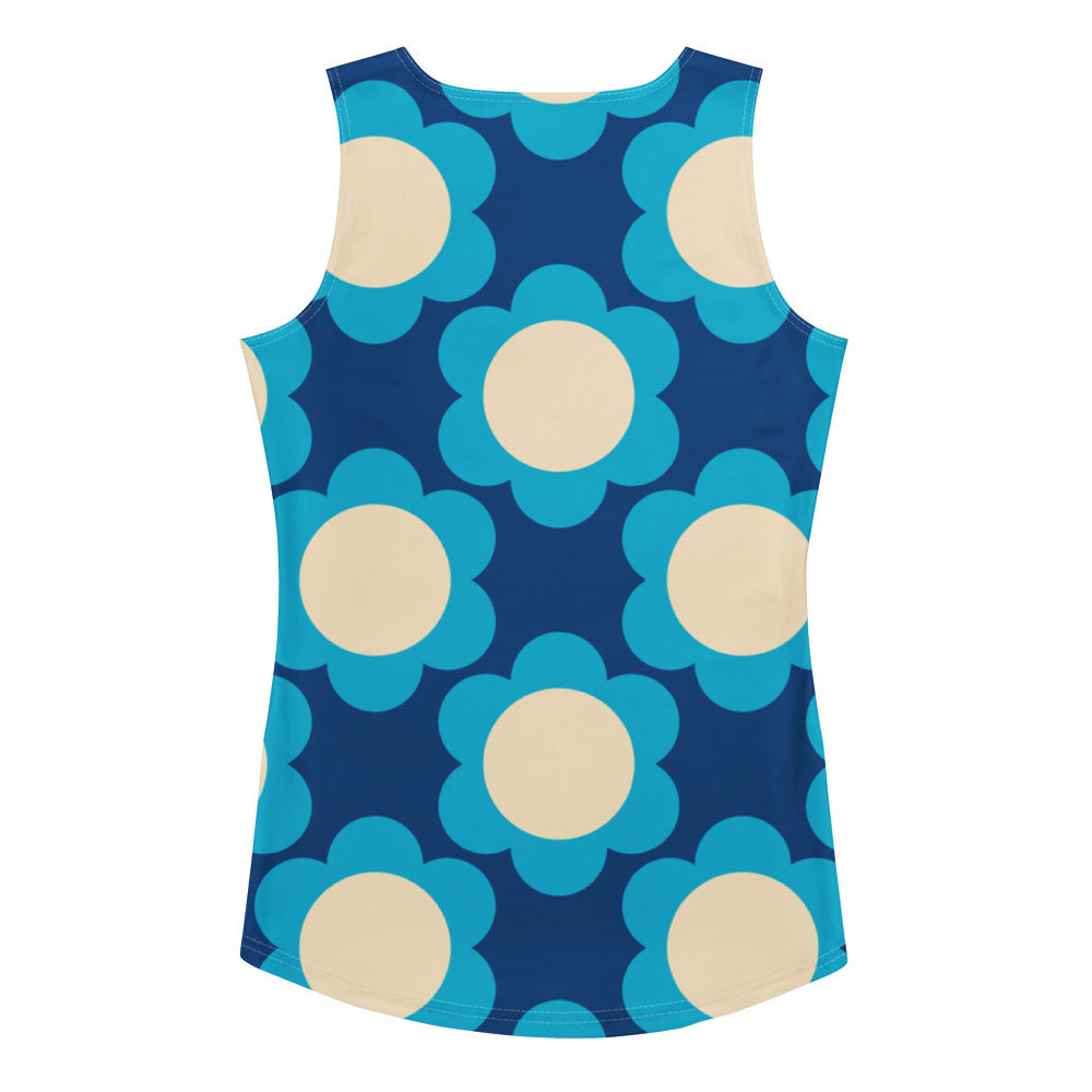 ELLIE blue - Tank Top | SHALMIAK