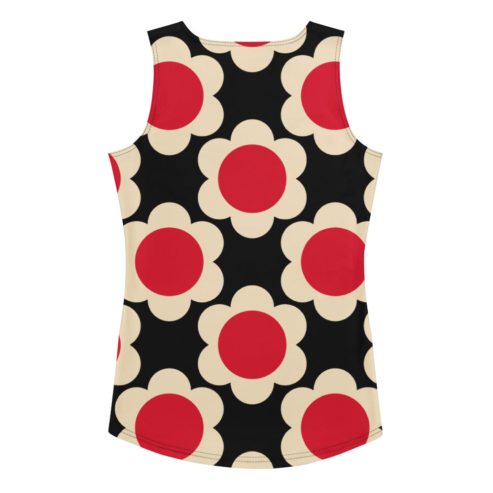 ELLIE red black - Tank Top | SHALMIAK