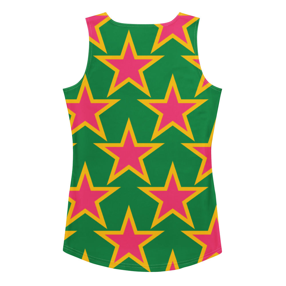 ELLIE STAR green - Tank Top | SHALMIAK