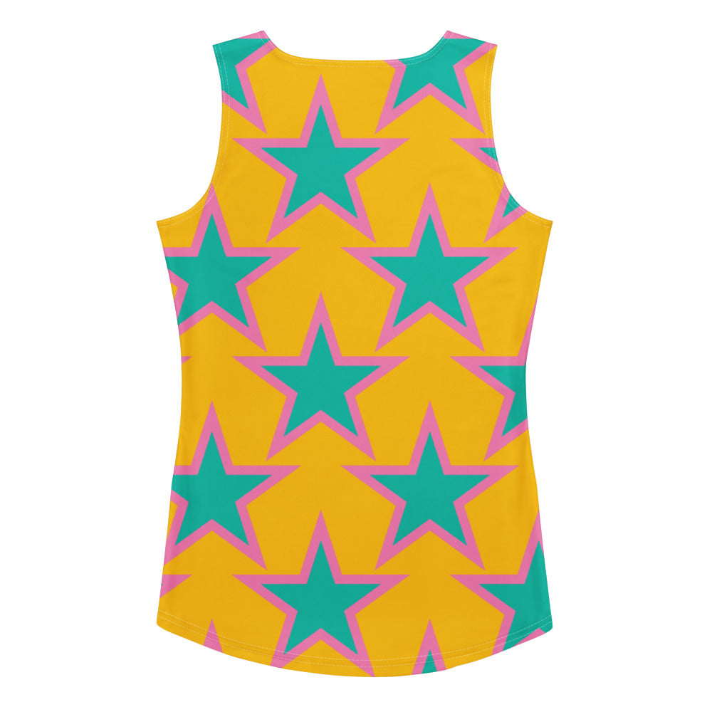 ELLIE STAR yellow - Tank Top | SHALMIAK