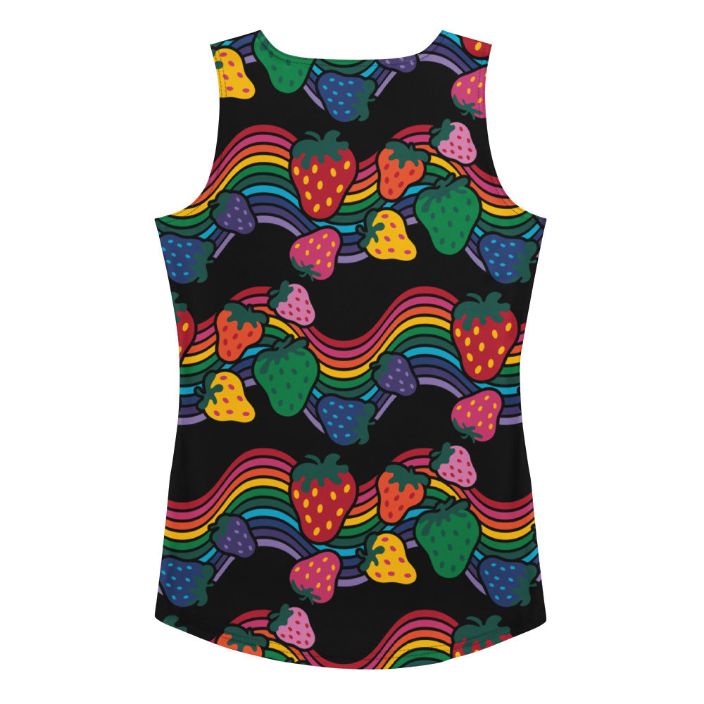 BERRYBOW black - Tank Top | SHALMIAK