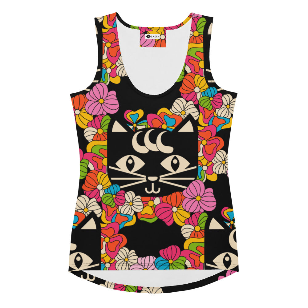 MAGICAT black - Tank Top for cat lovers | SHALMIAK