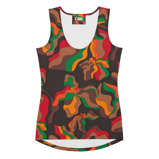 SASSY IRIS retro - Tank Top | SHALMIAK